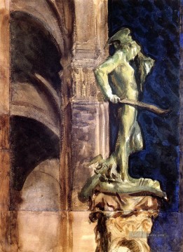  nacht malerei - Perseus bei Nacht John Singer Sargent